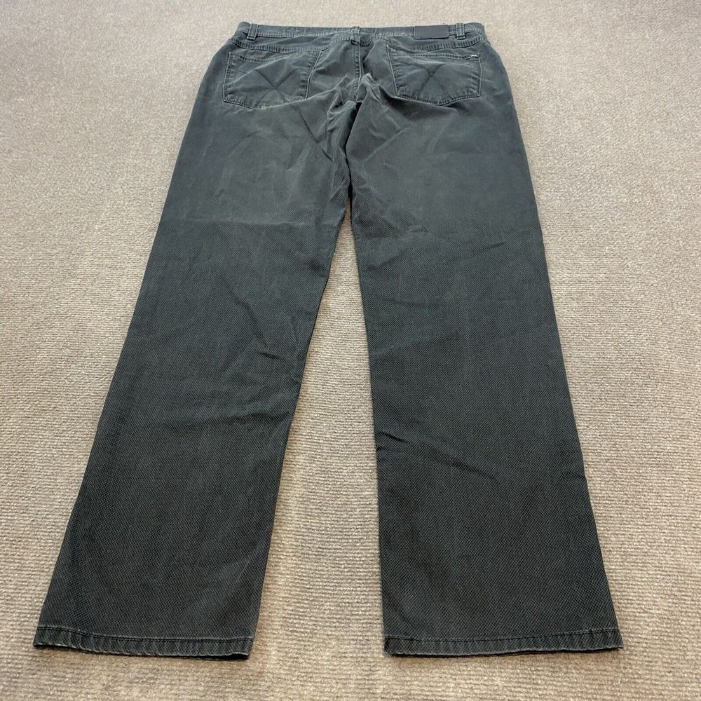 Brax Cooper Pants Mens Modern Fit Gray Commuter Stretch‎ Chino Measures 33x30